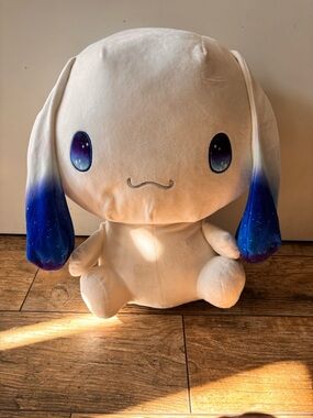 Cinnamoroll Cream Bunny Plush with Galaxy Blue Ears